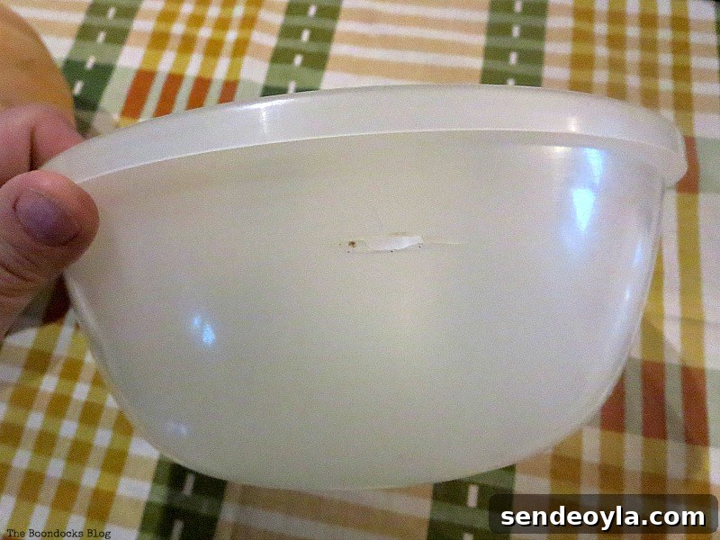 Bowl with hole, The Paranoid Man Pumpkin Craft