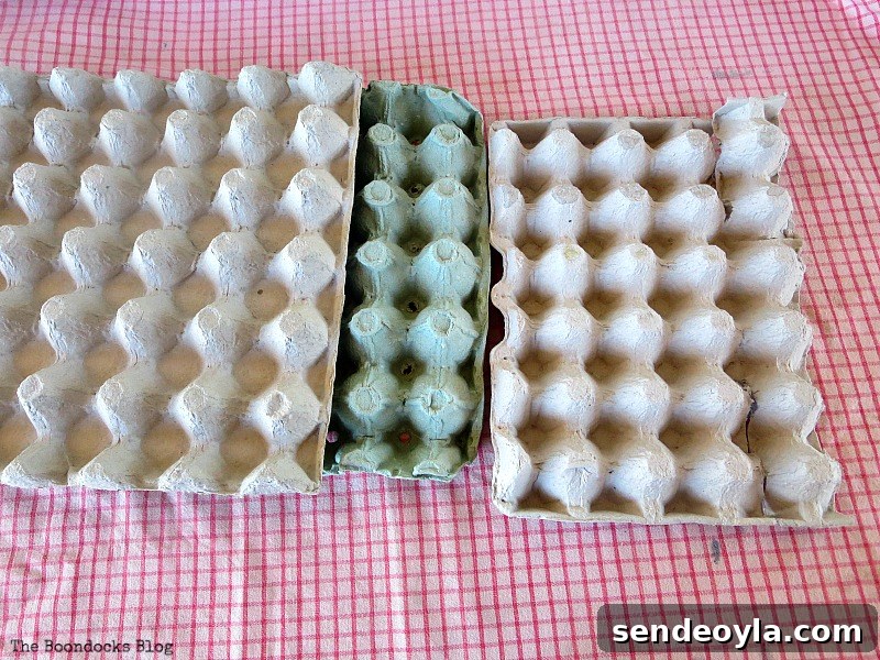 Egg cartons, How to Make Easy Fall Flowers using Egg Cartons