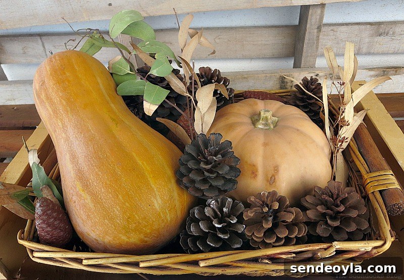 Adding the eucalyptus leaves, Easy DIY Fall Eucalyptus Vignette www.theboondocksblog.com