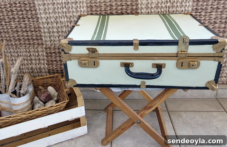 Vintage Suitcase What's Inside the Vintage Suitcase? www.theboondocksblog.com