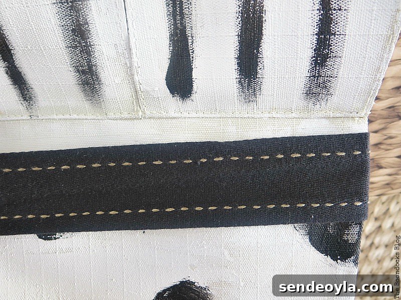 DIY Hanging Organizer for Back-to-School Supplies 7 Adding ribbons, How to make a back to school hanging organizer, Back to School blog Hop www.theboondocksblog.com