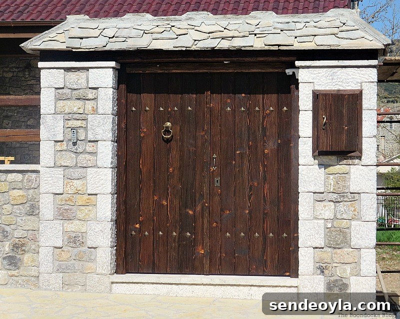 The Doors of Greece: A Kind of Anniversary 18 Wooden gate, Doors and a Sorta Blogoversary