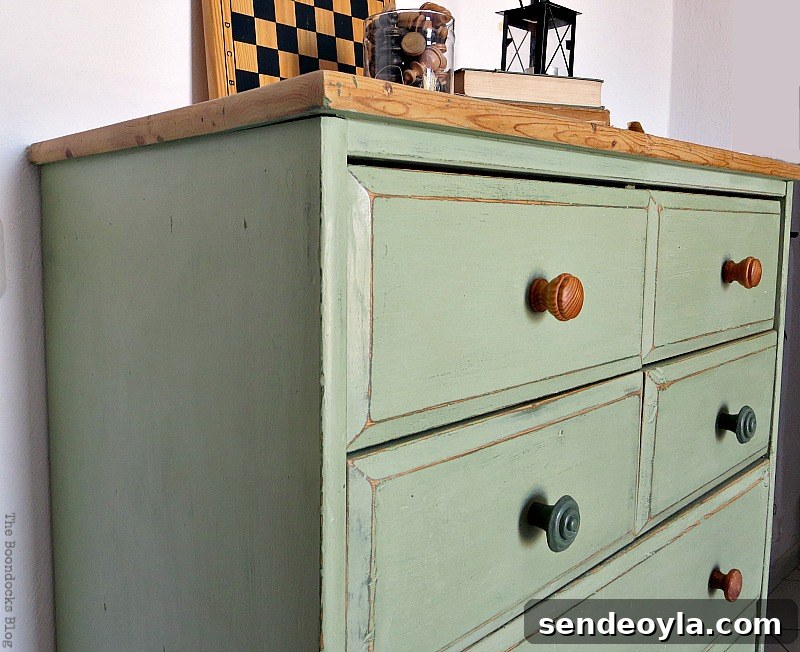 Rescue and Refinish an IKEA Pine Dresser 17 side of dresser, How to save an Ikea Pine Dresser www.theboondocksblog.com