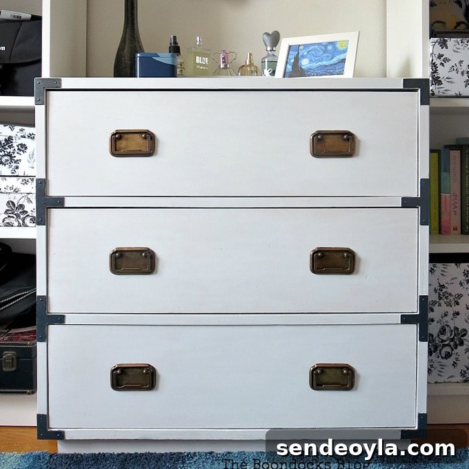 Rescue and Refinish an IKEA Pine Dresser 26 Campaign dresser restoration