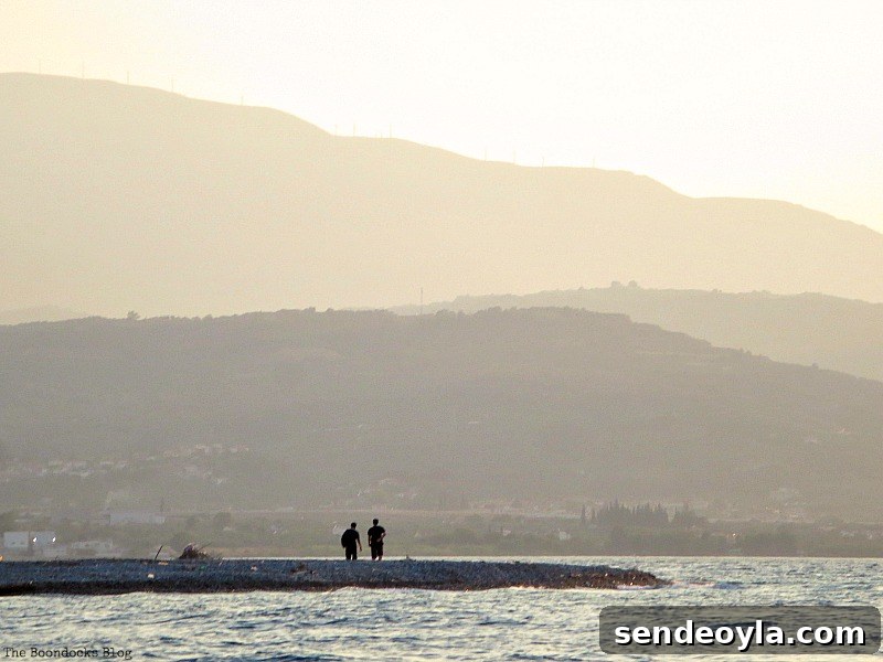 Two strollers by the beach, A Boat Ride into the Sunset www.theboondocksblog.com