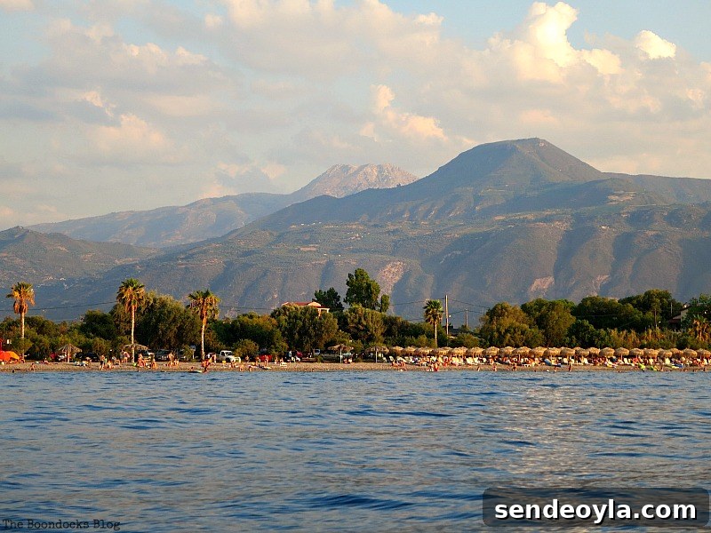 The coast with palm trees and beaches, A Boat Ride into the Sunset www.theboondocksblog.com