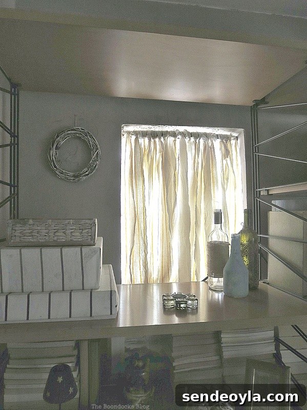 Morning light filtered in, How I Easily Solved the Glass Blocks Problem
