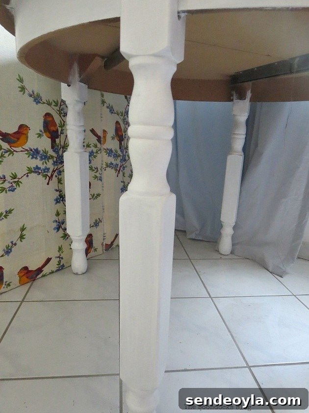 The legs, Greek Beach Table - Int'l Bloggers Club Challenge