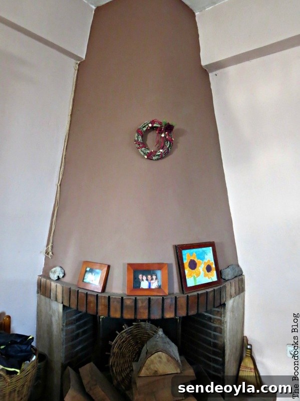Long-Overdue Fireplace Makeover: Inspiring Before and After 8 Before, The Long Overdue Fireplace makeover www.theboondocksblog.com