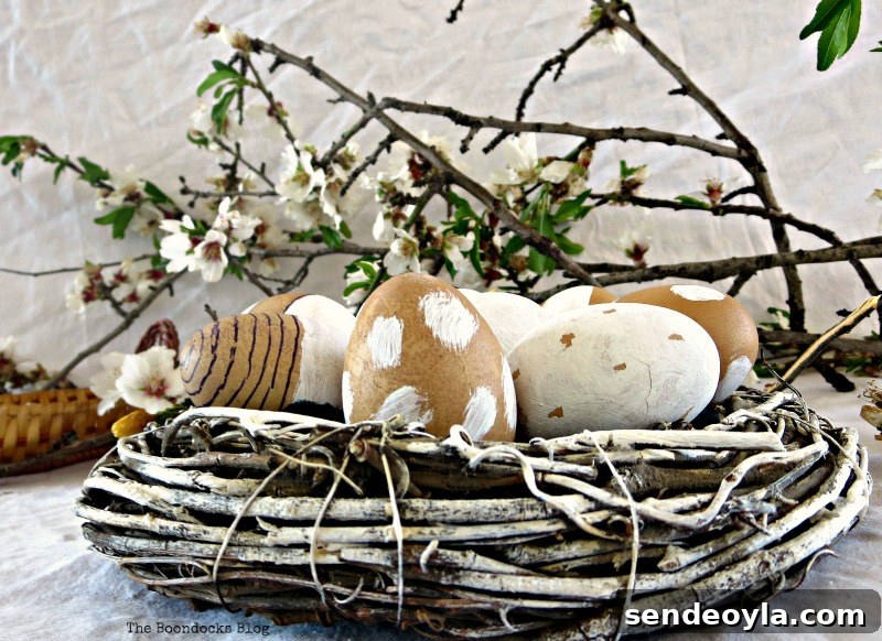 A nest for my rustic eggs www.theboondocksblog.com