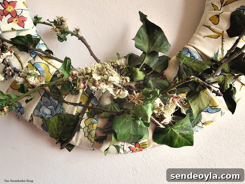 Almond branch closeup