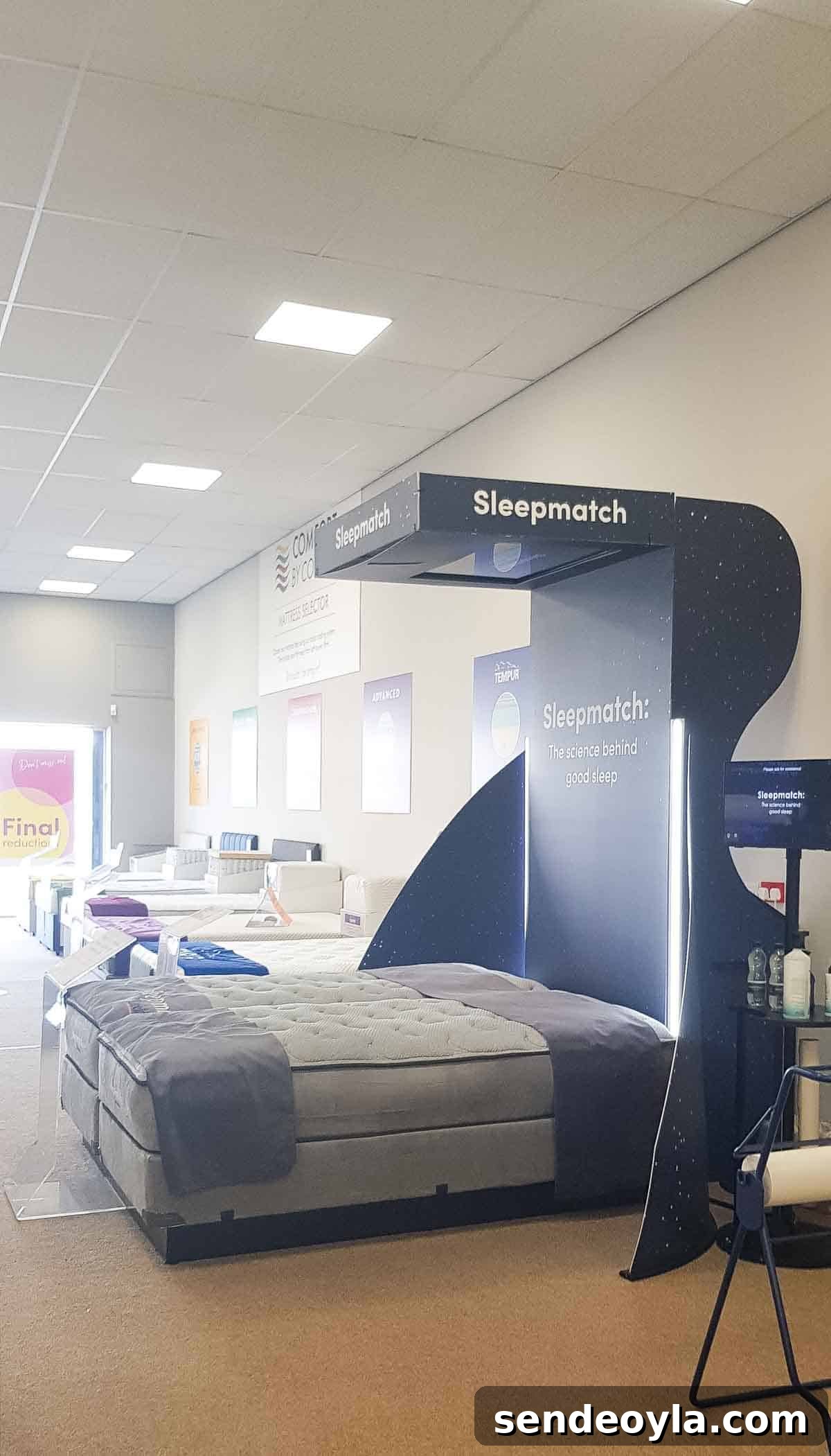Dreams sleepmatch bed in a bed shpo