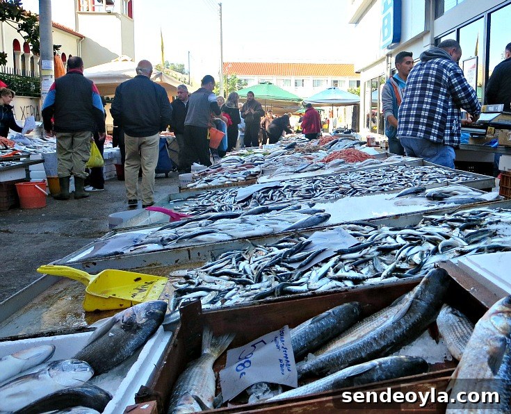 Fish stalls, The People's Market
