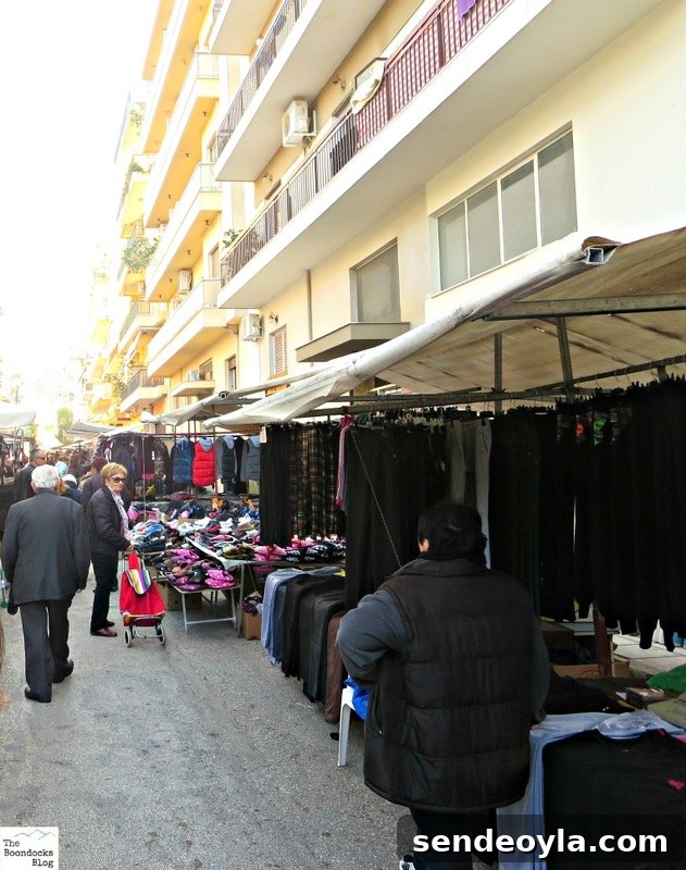 Stalls in the street, The People's Market