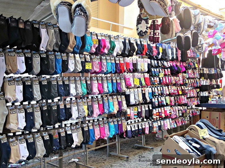 Sock vendors, The People's Market