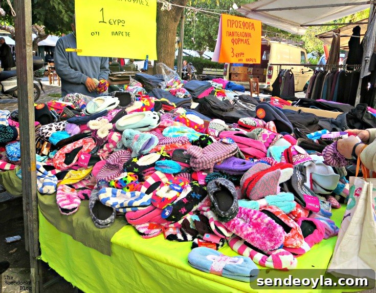Slipper stall, The People's Market