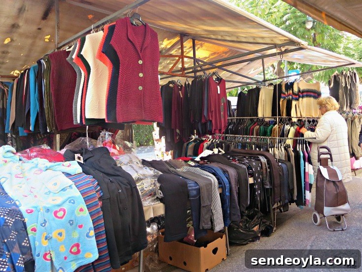 Clothing stalls, The People's Market