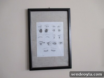 Fabric Mats for Frames