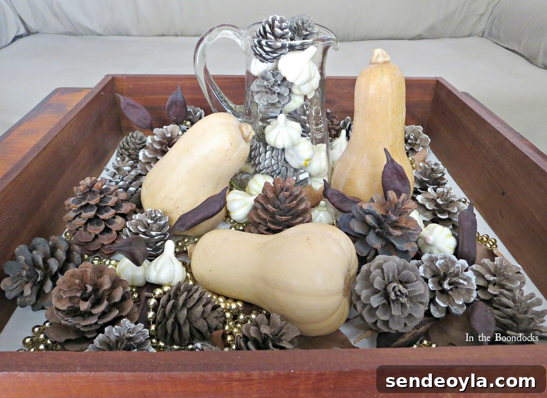  Faking a Fall Vignette, www.theboondocksblog.com